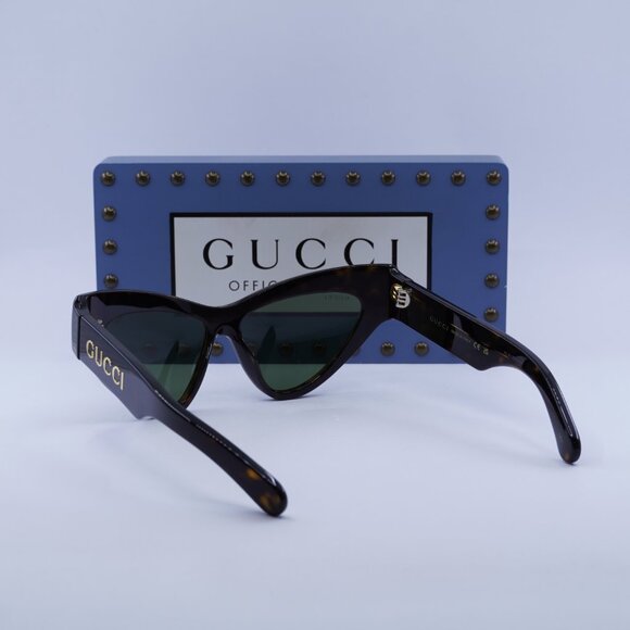 Final Price! Gucci GG1294S 004 Havana/Green Sunglasses main image 7